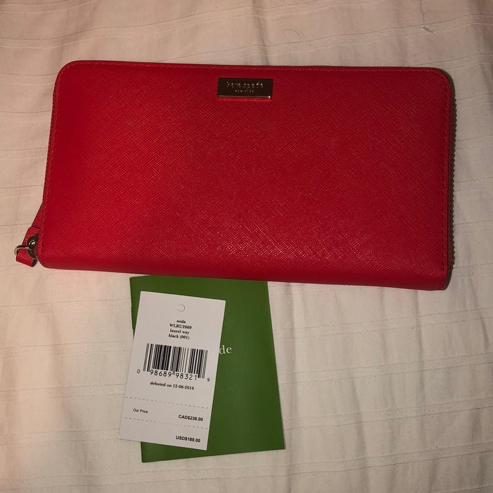 Kate Spade Red Wallet